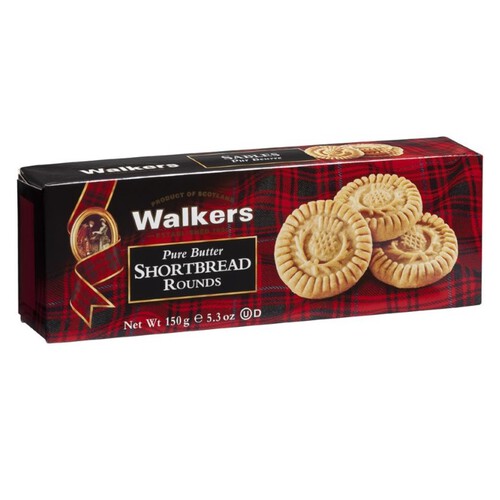 WALKERS Galetes escoceses Shortbread Round