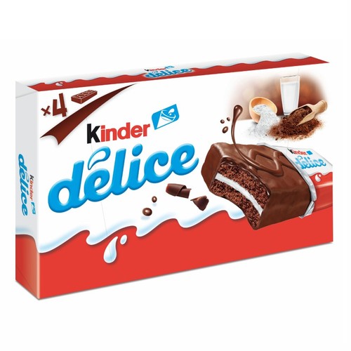 KINDER DELICE Pastissets de cacau