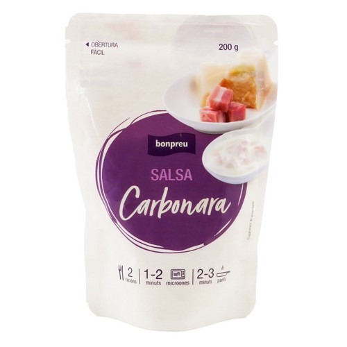 BONPREU Salsa carbonara