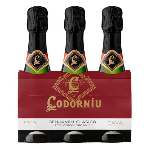 CODORNÍU BENJAMÍ Cava semisec guarda ecològic