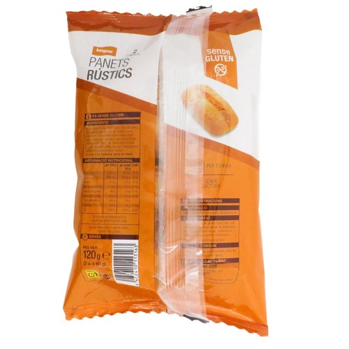 BONPREU Panets rústics sense gluten
