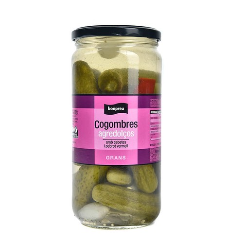 BONPREU Cogombres agredolços grans