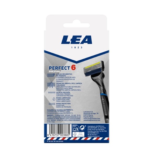 LEA Maquineta d'afaitar 6 fulles