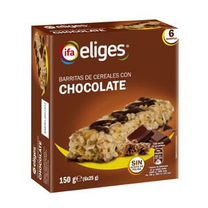 Imagen de IFA Barretes de cereals de xocolata amb llet