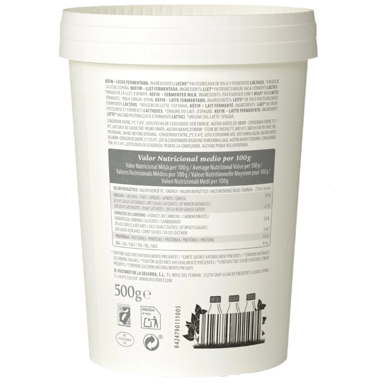 Kéfir natural