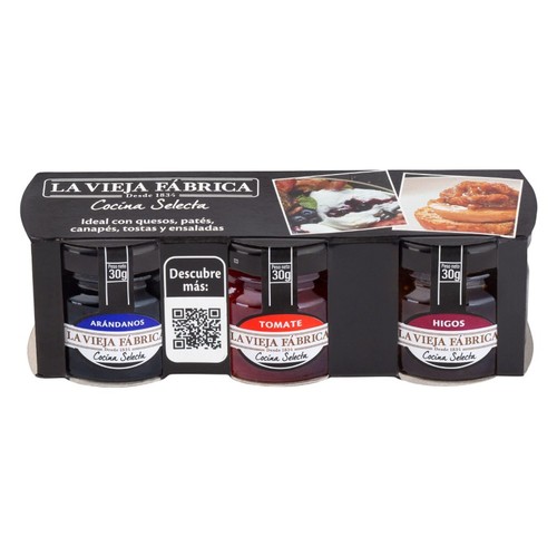 LA VIEJA FÁBRICA Melmelada de nabius, tomàquet i figues
