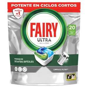 Lavavajillas Ultra Todo en 1 de 20 dosis