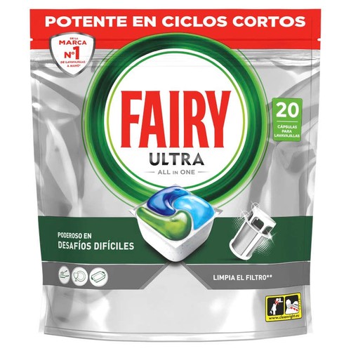 FAIRY Rentavaixelles Ultra Tot en 1 de 20 dosis