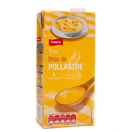 BONPREU Brou de pollastre