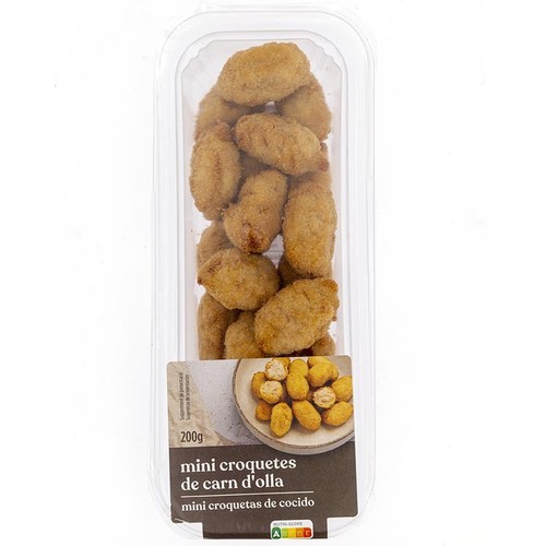  Mini croquetes de carn d'olla