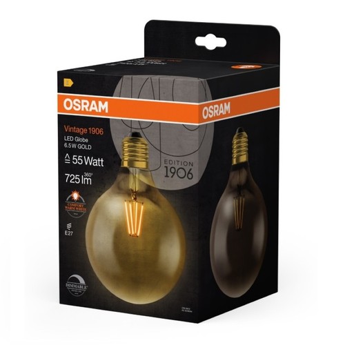 OSRAM Bombeta Led Vintage 1906 E27 6,5W