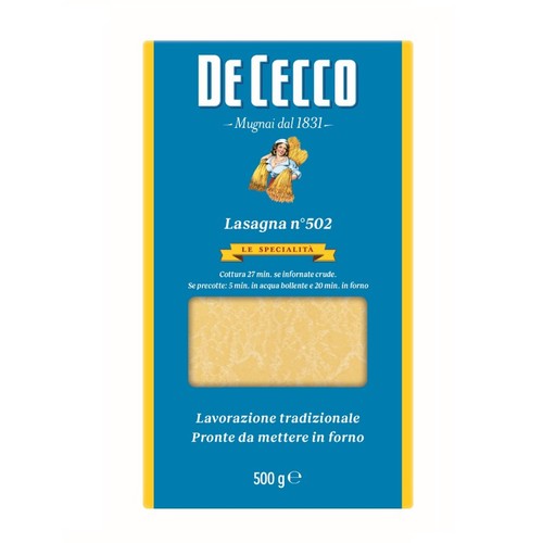 DE CECCO Pasta per lasanya