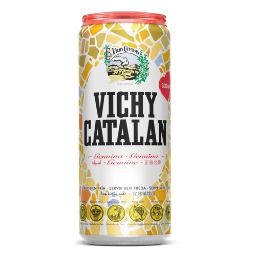 VICHY CATALAN Beguda refrescant d'aigua amb gas 33 cl