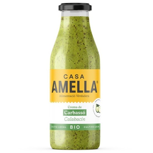 CASA AMELLA Crema de carbassó ecològica Km0