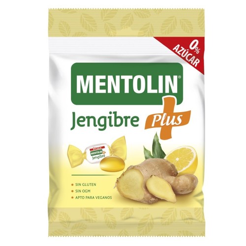 MENTOLIN Caramels de gingebre 0% sucre