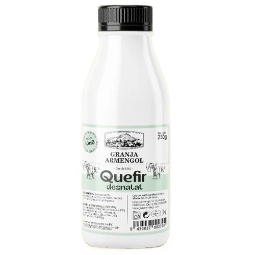 Kéfir para beber desnatado con sabor a coco Km0