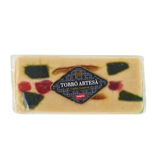 Imagen de BONPREU Torró artesà de massapà amb fruites