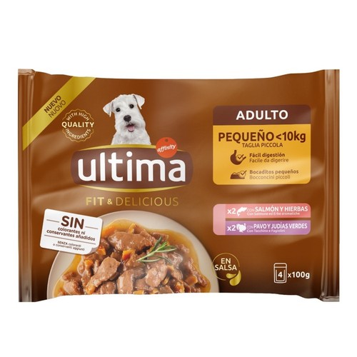 ULTIMA Menjar de peix i au per a gos petit