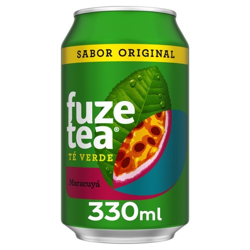 FUZE TEA Refresc de te verd amb gust de maracujà en llauna