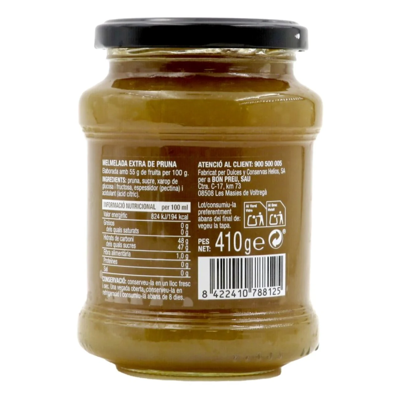 BONPREU Mermelada de ciruela