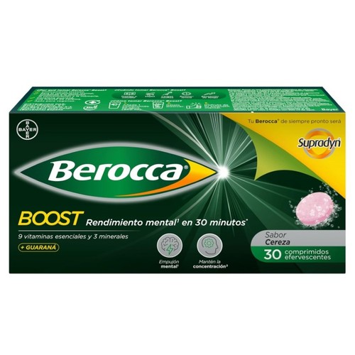 BEROCCA Vitamines boost efervescents