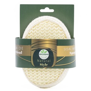 BECASAN Esponja massatge de sisal