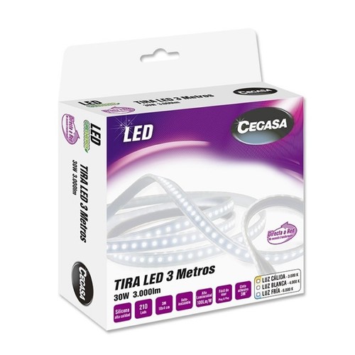 CEGASA Tira led IP65 llum blanca 30W - 4.000K
