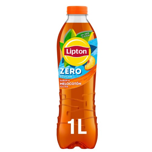 LIPTON Refresc de te préssec zero sucre en ampolla