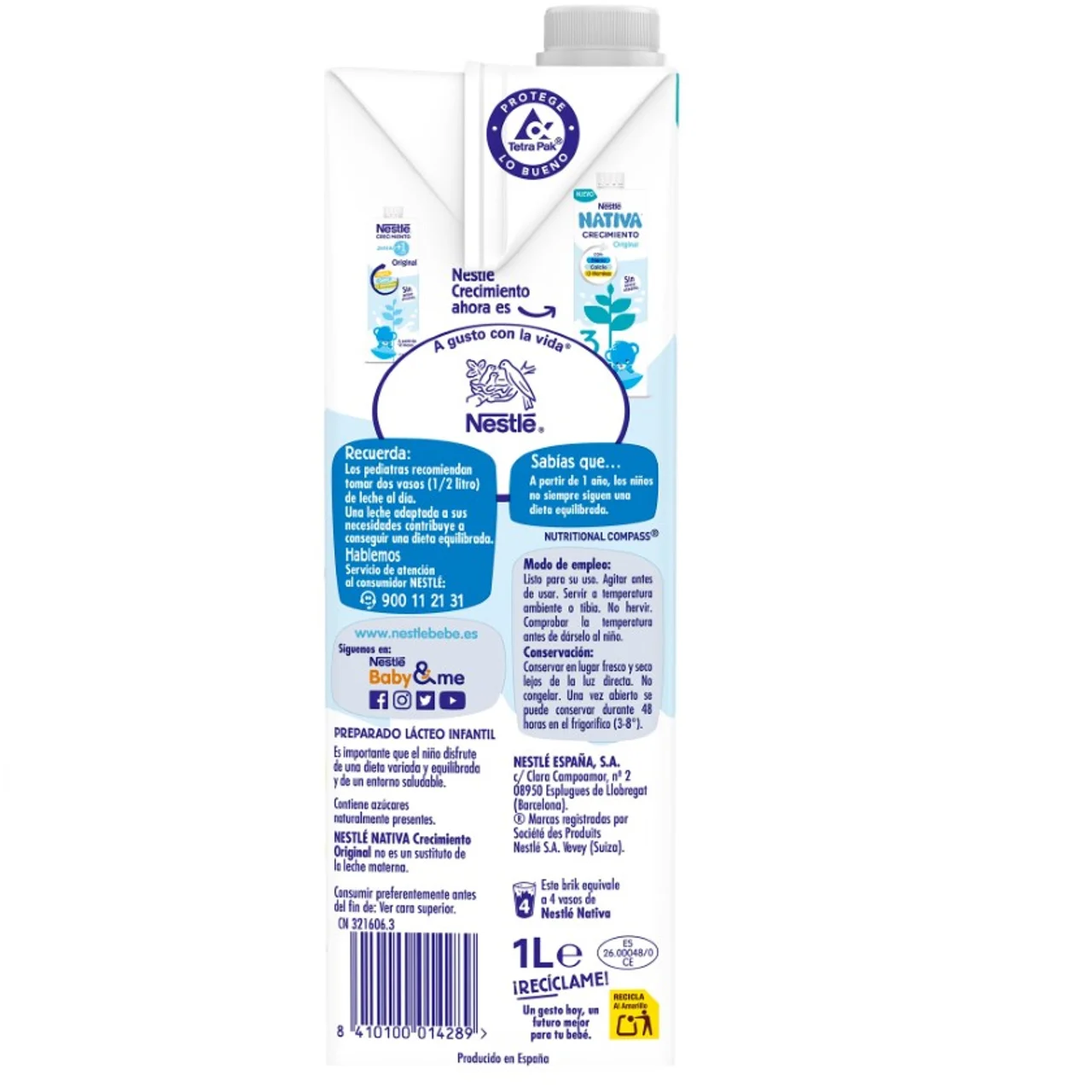 Leche de crecimiento Original