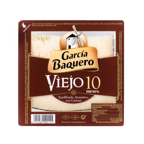 GARCÍA BAQUERO Formatge curat vell 10 mesos