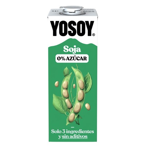 YOSOY Beguda de soja sense sucres afegits en cartró