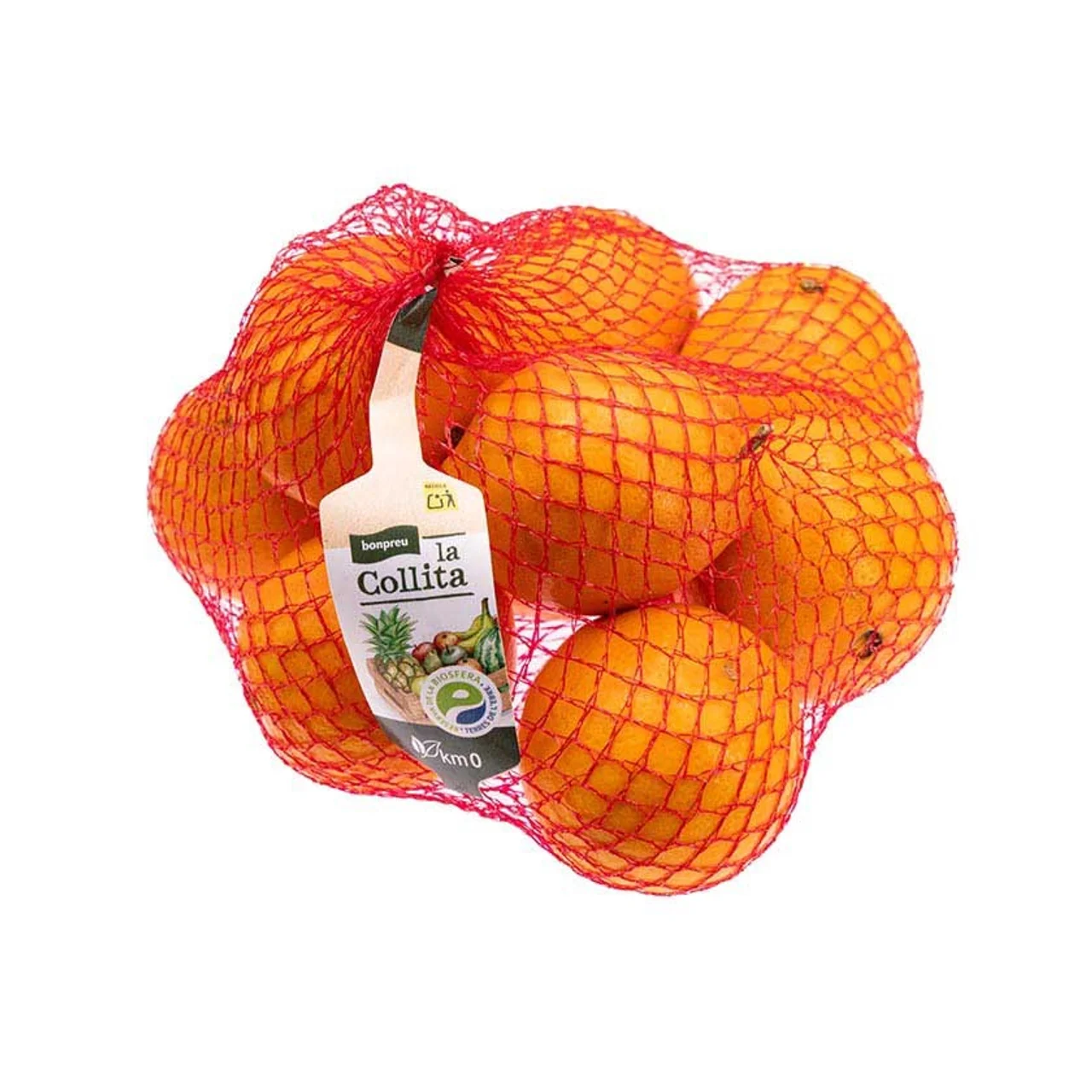 Naranjas Terres de l'Ebre Km0 en malla de 2 kg