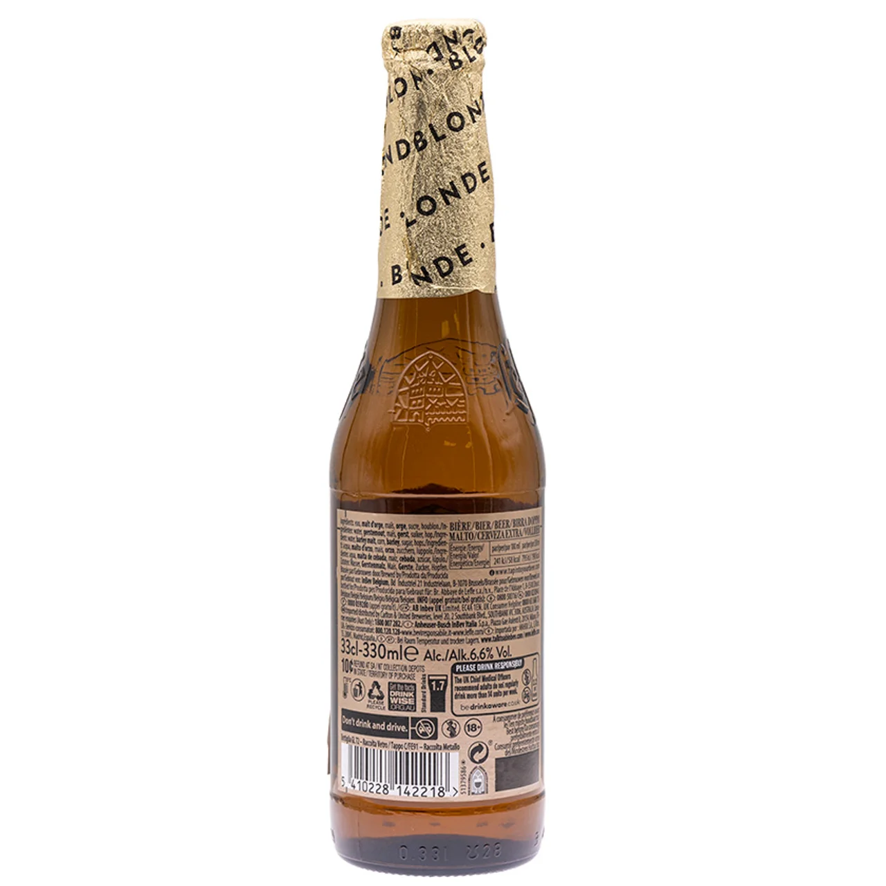 Cerveza Belga en botella