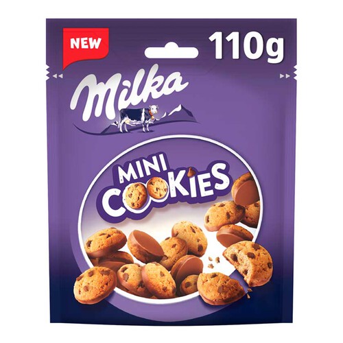MILKA Galetes mini cookies