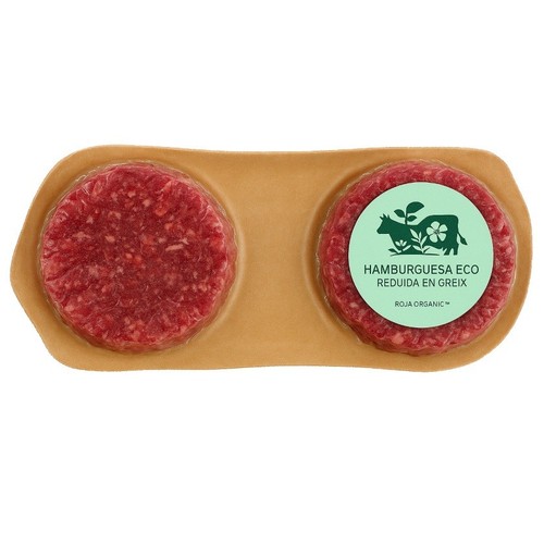 PIRINEUS Hamburguesa de vedella ecològica