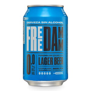FREE DAMM Cervesa sense alcohol en llauna