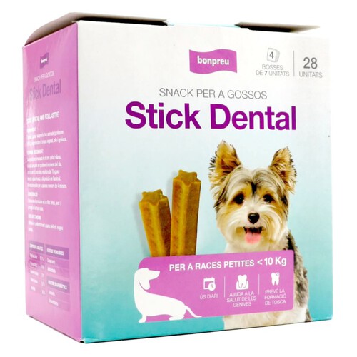 BONPREU Snack dental per a gos de raça petita