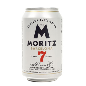 MORITZ Cervesa 100% malta en llauna