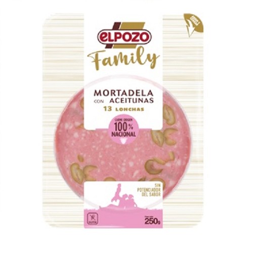 EL POZO Mortadel·la amb olives Family