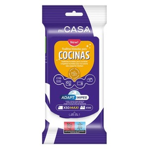 Toallitas húmedas para cocinas