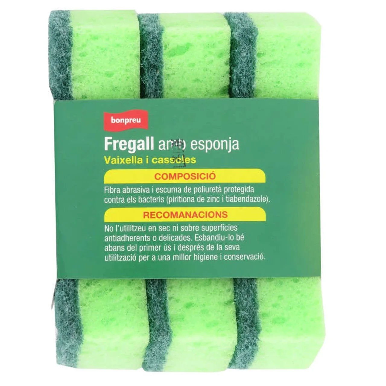 BONPREU Estropajo con esponja