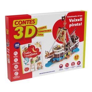 Imagen de IMAGILAND Joc contes 3D amb vaixell pirata