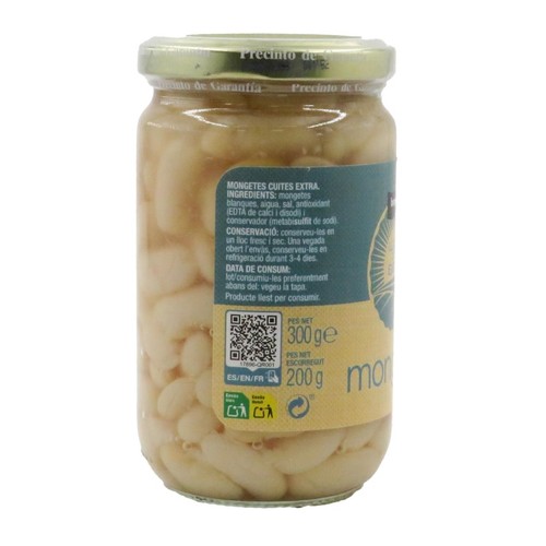 BONPREU Mongetes cuites extra