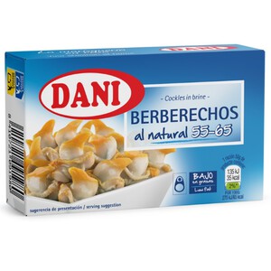 Imagen de DANI Escopinyes al natural 55/65