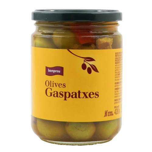 BONPREU Olives gaspatxes