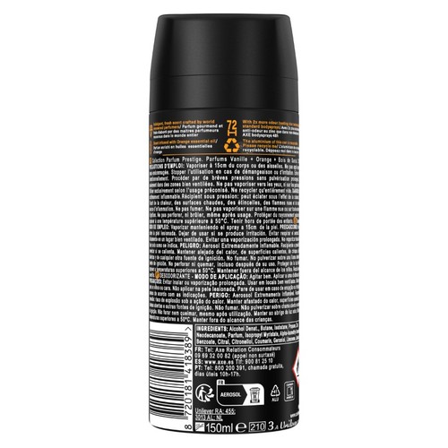 AXE Desodorant per a home Black Vanilla