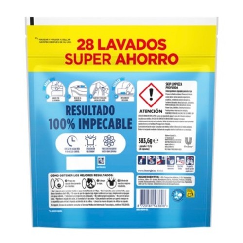 SKIP Detergent líquid tot en 1 de 28 dosis