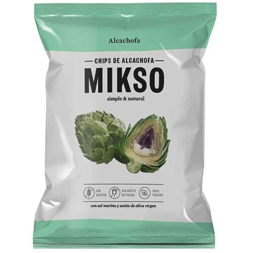 MIKSO Xips vegetals de carxofa