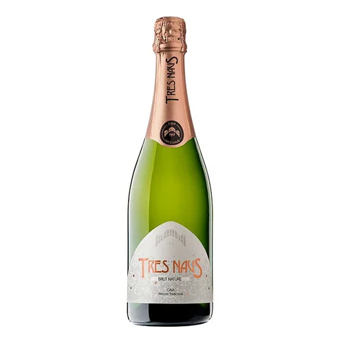 Cava Brut Nature guarda superior reserva ecológico