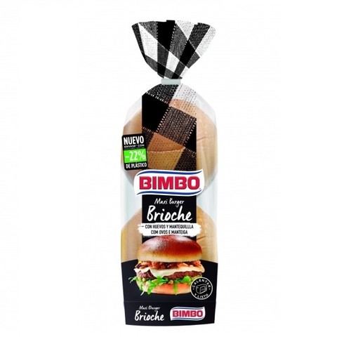 BIMBO Panets rodons hamburgueses brioche